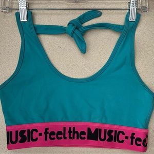 Zumba halter bra-vintage